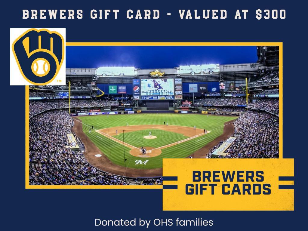 Brewers Gift Card