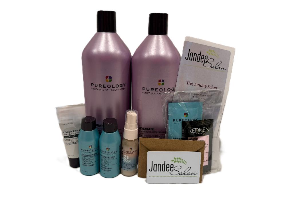 Jandee Salon Ultimate Hair Care Bundle & Gift Ca...