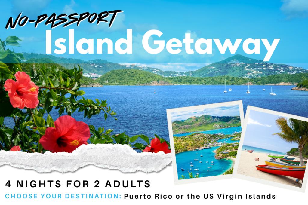 No-Passport Required Island Getaway - 4 Nights for 2