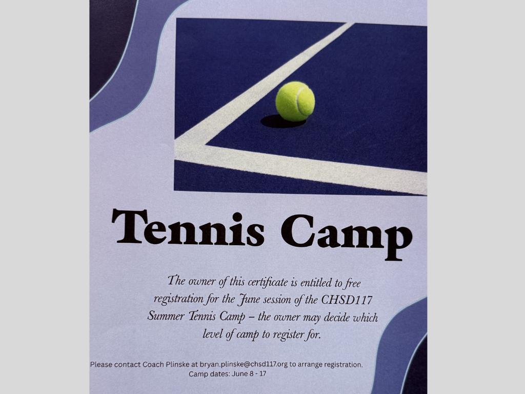Tennis Camp Registration