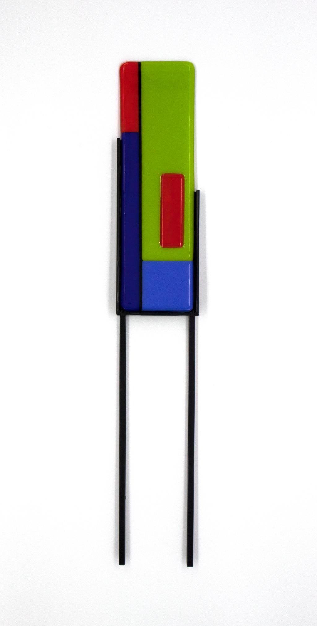 ''Garden Sculpture in Fused Glass'' by Suzanne Reed