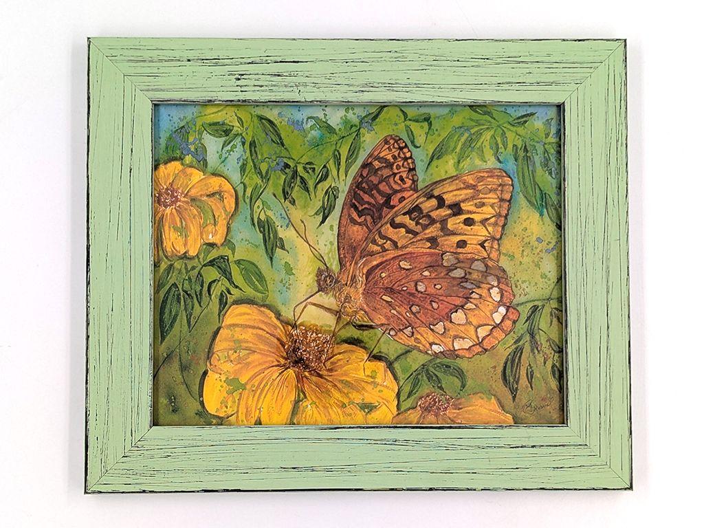 ''Great Spangled Fritillary Butterfly'' by Charlene ...
