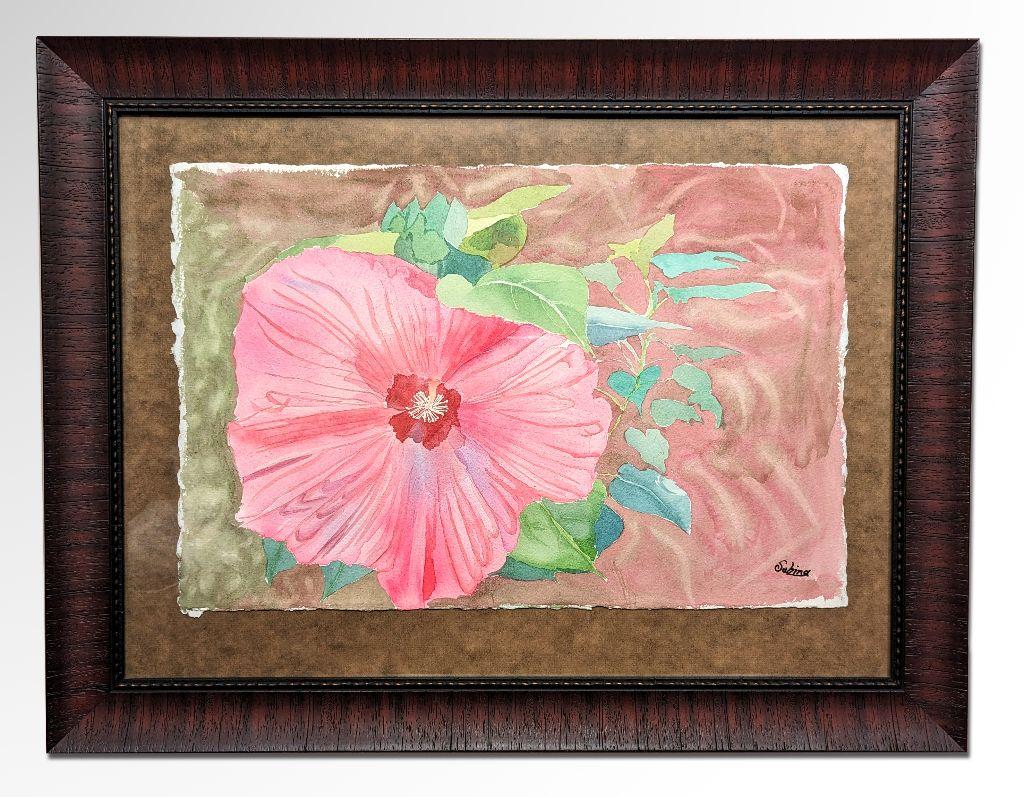 ''Joe's Hibiscus'' by Sabina Miller
