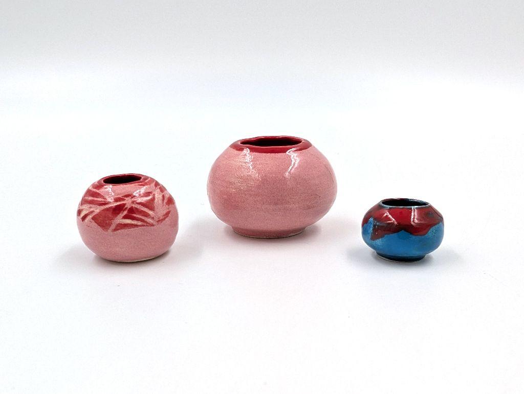 ''Tiny Wheel Thrown Pots'' by Tiernan Alexander