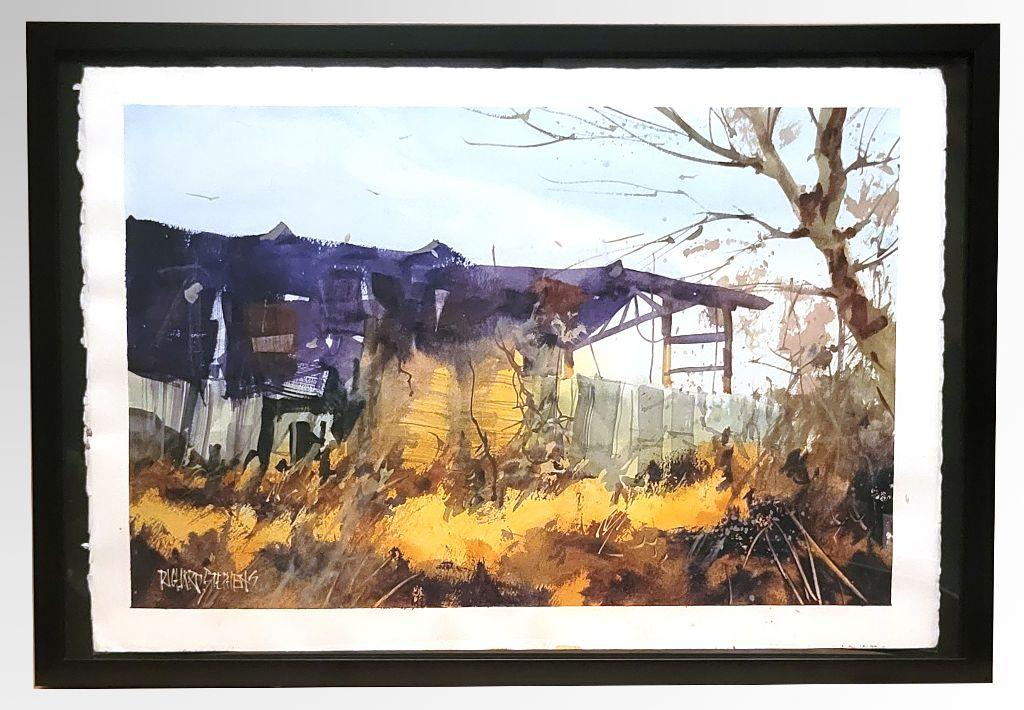 ''Barn in Fall'' by Richard Stephens