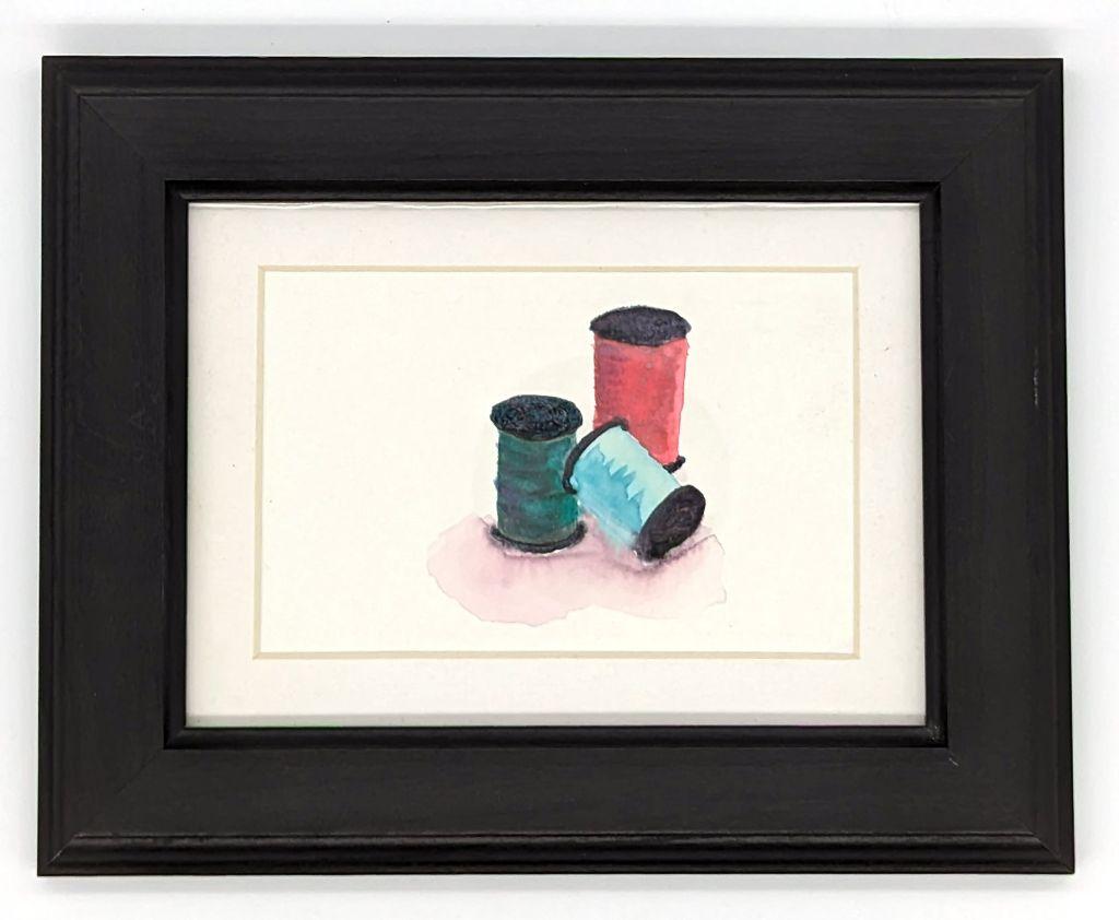 ''Spools of Thread'' by Faith Shah