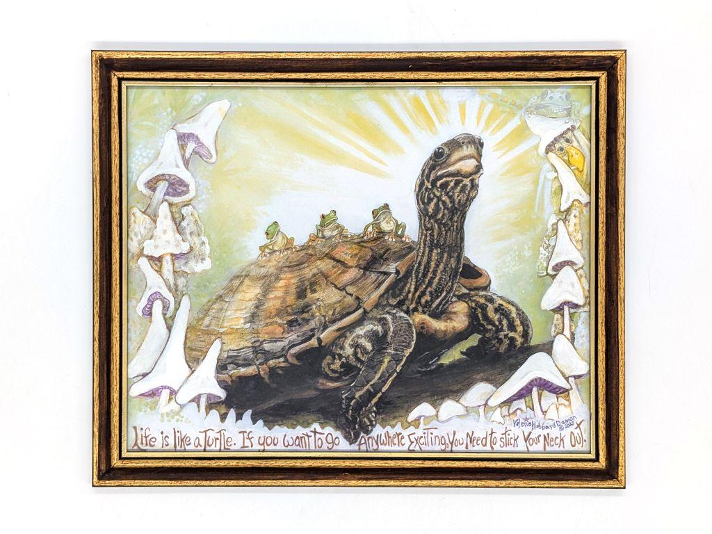 ''Life is like a Turtle'' by Valerie Hubbard Damon