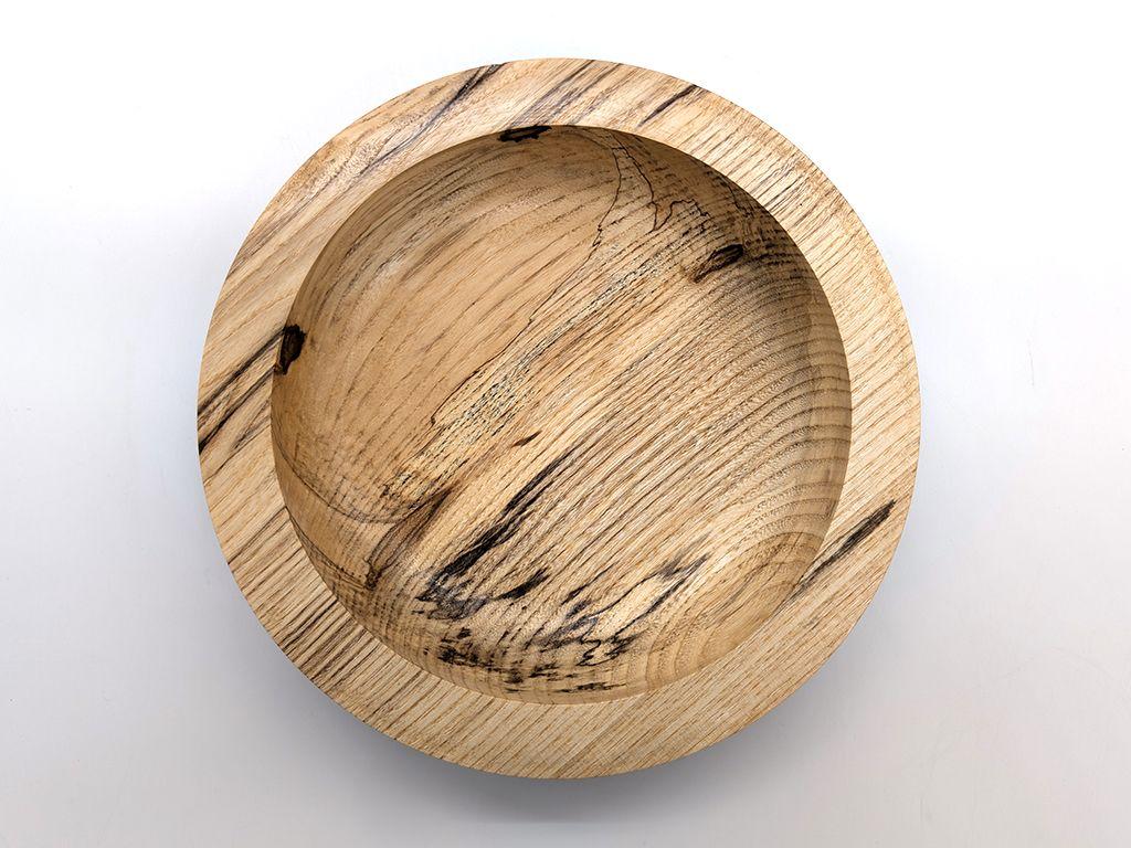 ''Spalted Hackberry Bowl'' by Jim Swank