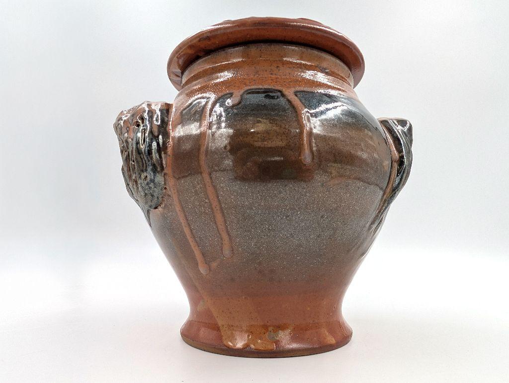 ''Lidded Ceramic Jar'' by Terry Russell