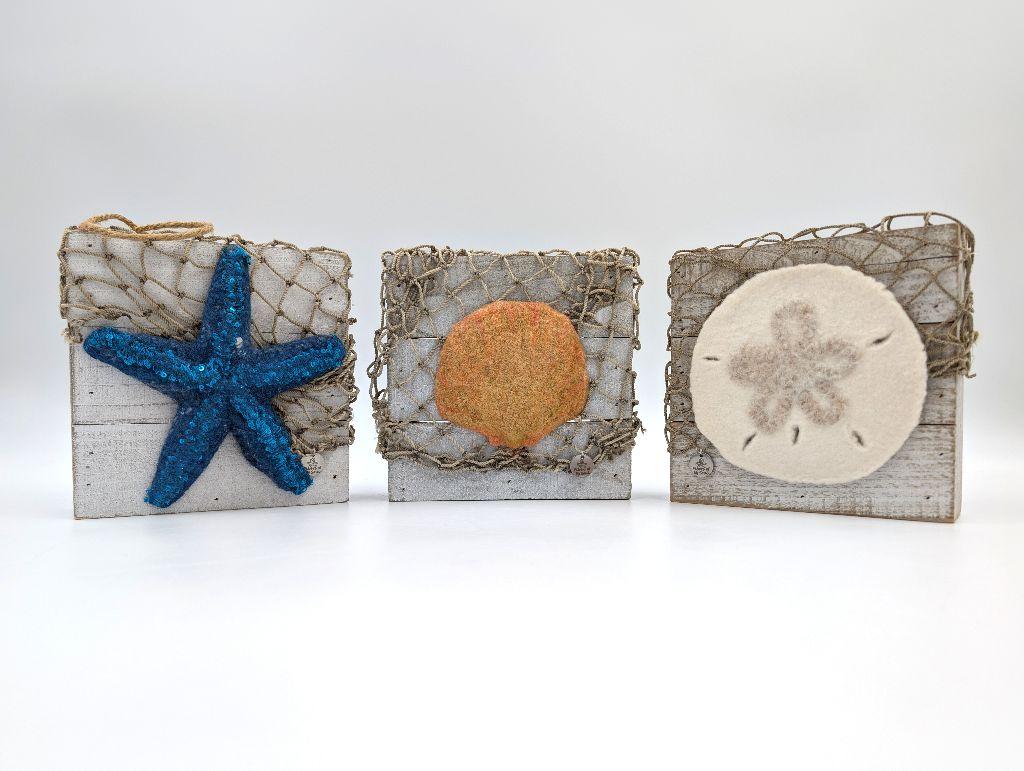 ''Felted Sea Life Set'' by Treka Wenner