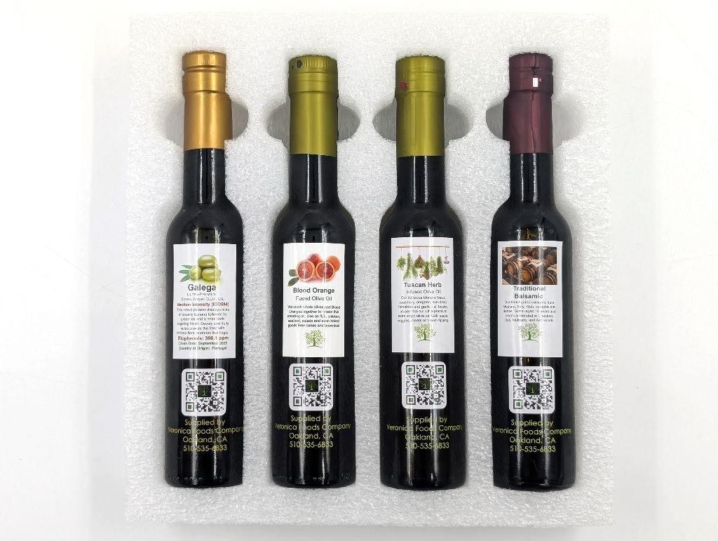 Boxed set of 4 assorted flavors from Fresh Harvest