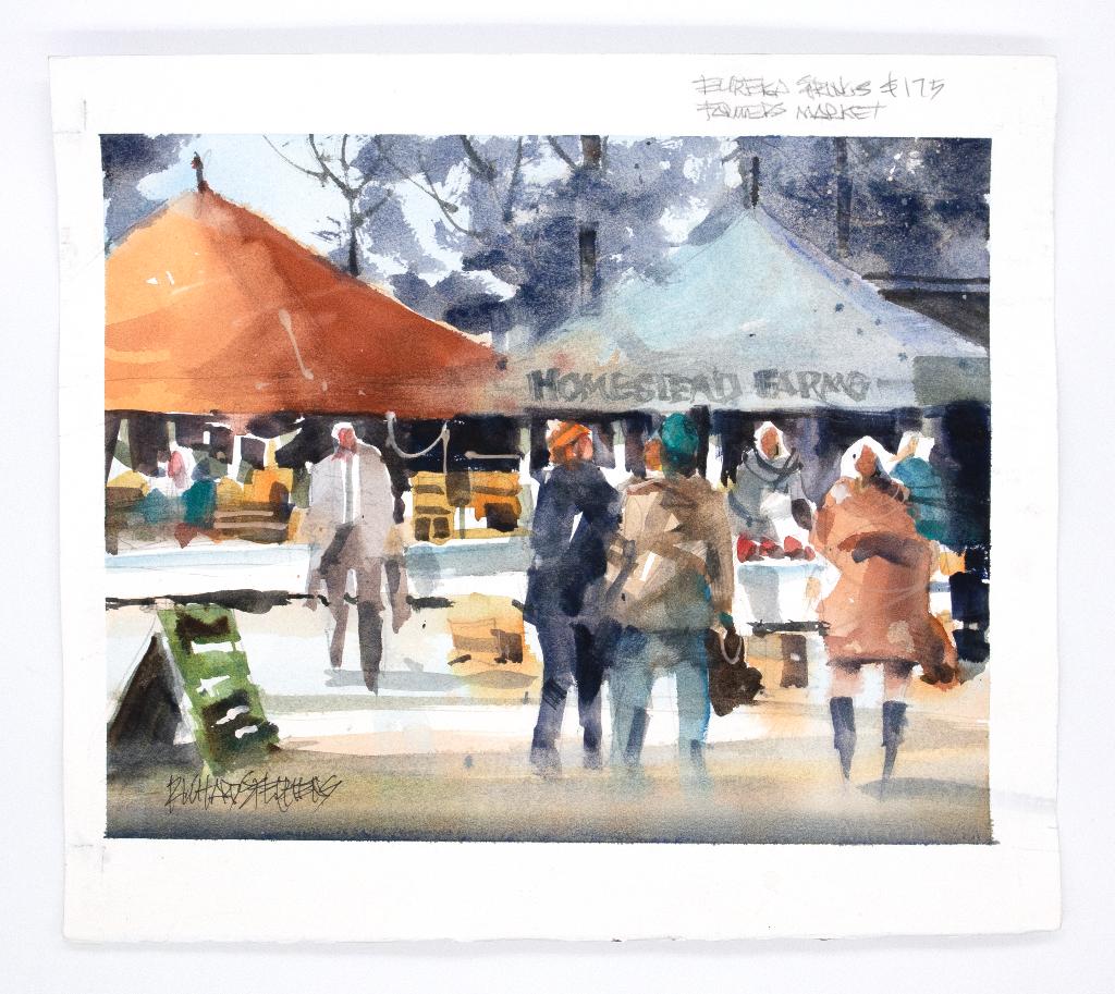 ''Farmer's Market'' by Richard Stephens