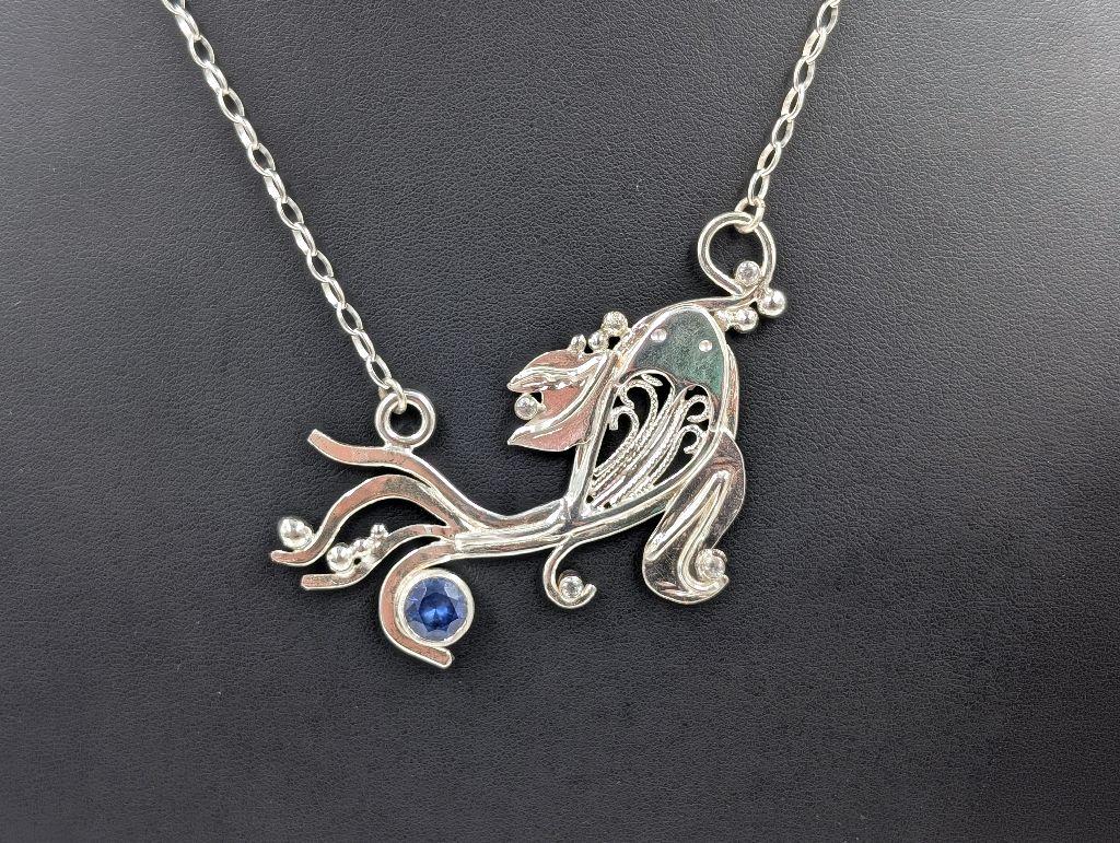 ''Kiki the Koi Necklace'' by Dee Caiazza