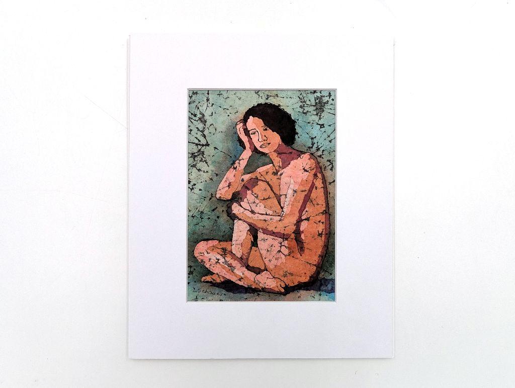 ''Thinking in Green #1'' by Lorie Schauer