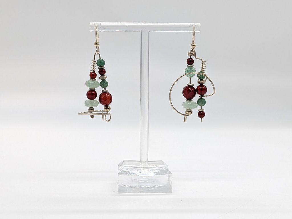 ''Asymmetrical Earrings'' by Brian Watson