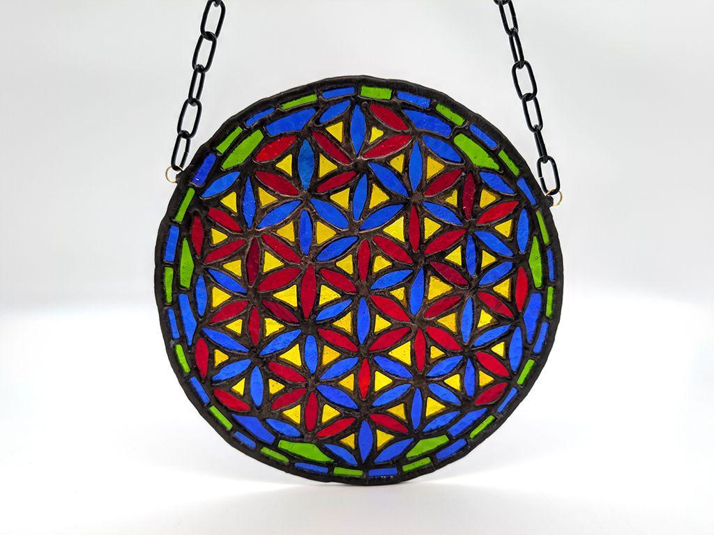 ''Flower of Life'' by Atom Bleu