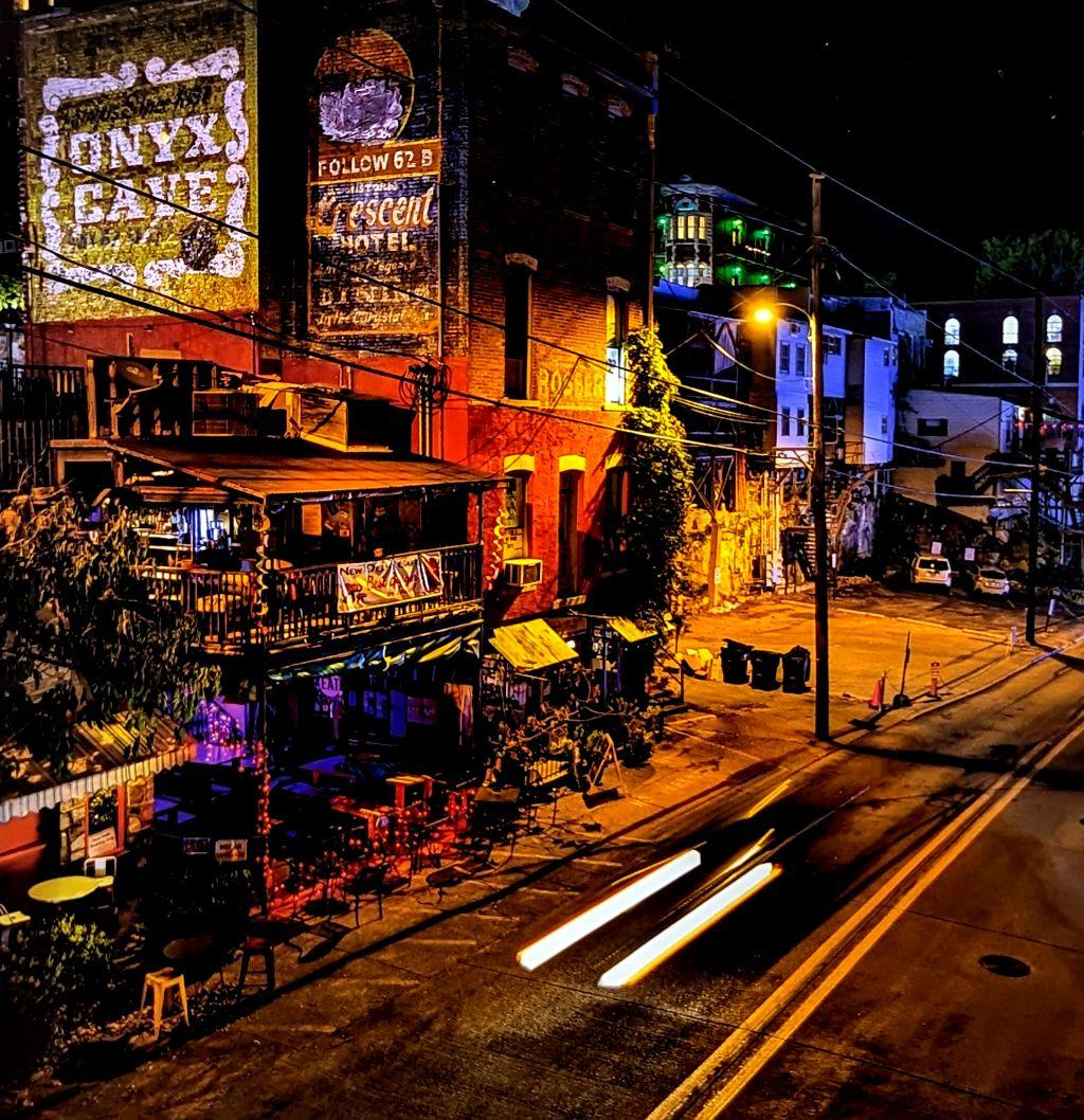 ''Night on North Main'' by Tom Rzonca