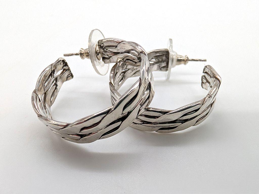 ''Double Twisted'' Earrings by Dee Caiazza