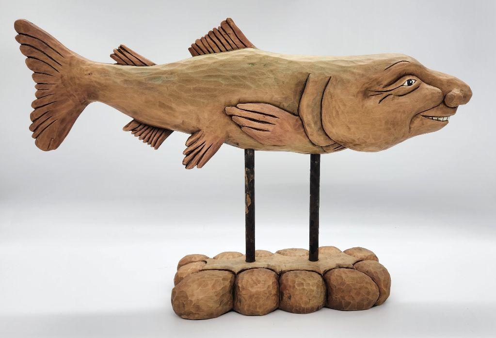 ''Man Fish'' by Steve Walter