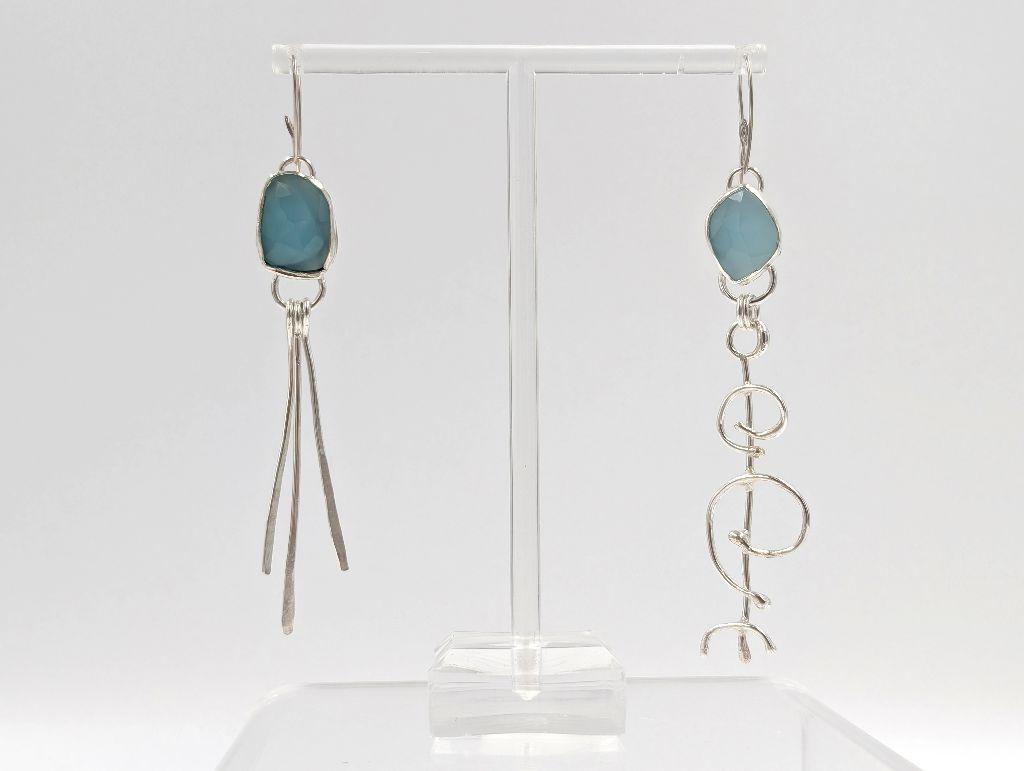 ''Fish Bone Earrings'' by Mary Lou Christie
