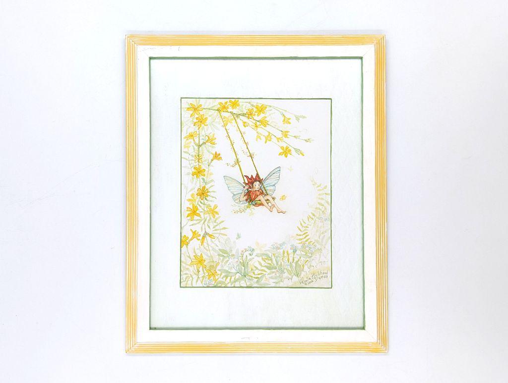 ''Swinging Flower Fairy'' by Valerie Hubbard Damon