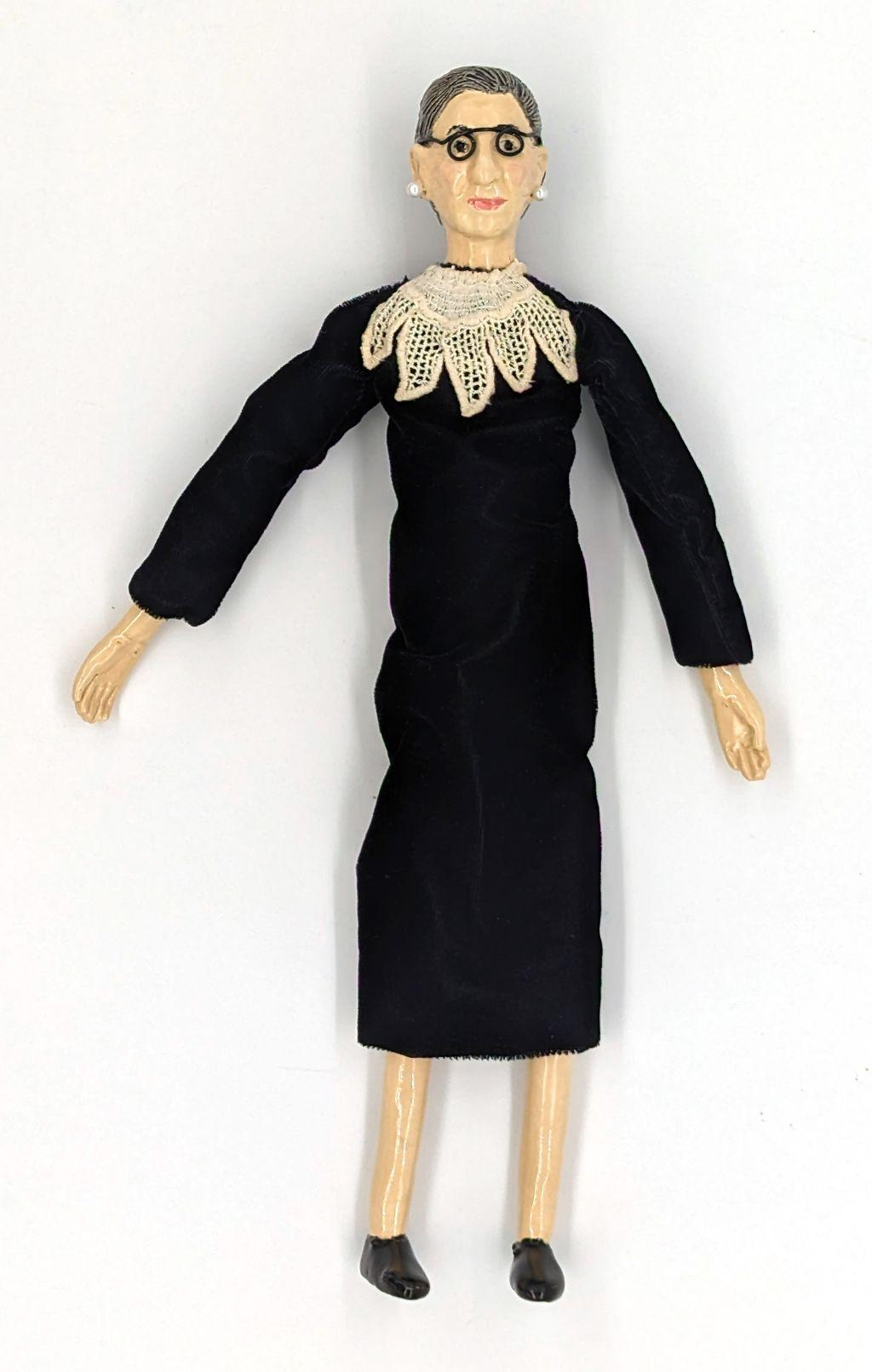 ''RBG'' handmade doll by Lisa Crews