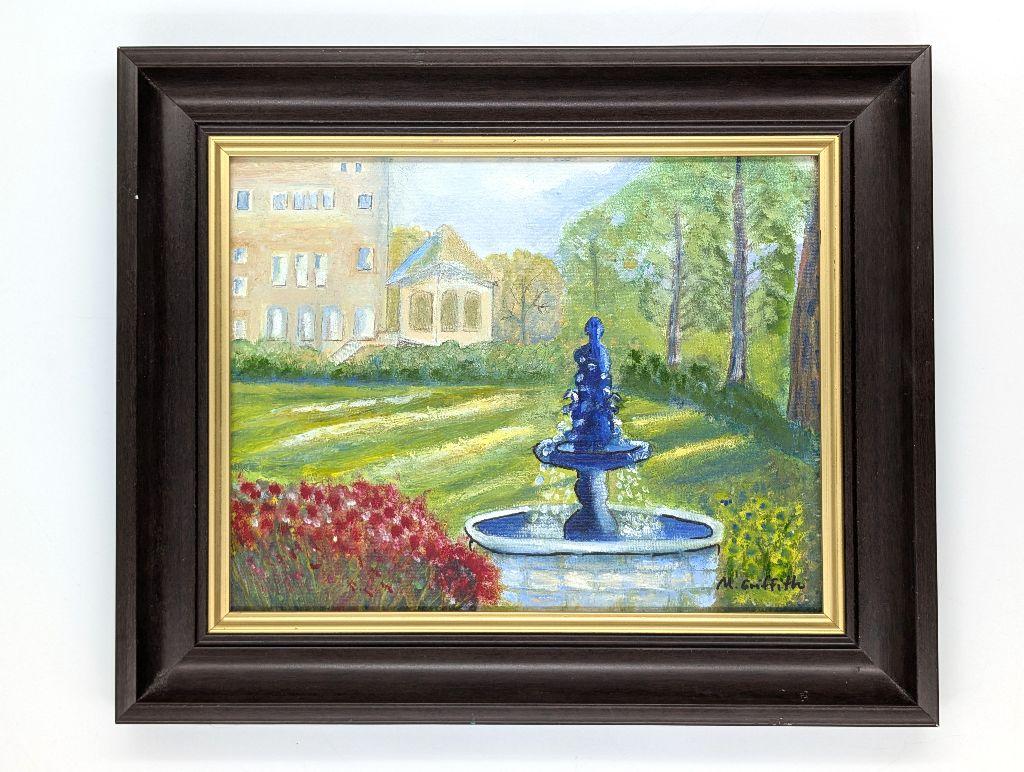 ''Fountain at the Crescent Hotel'' by Mariellen Grif...