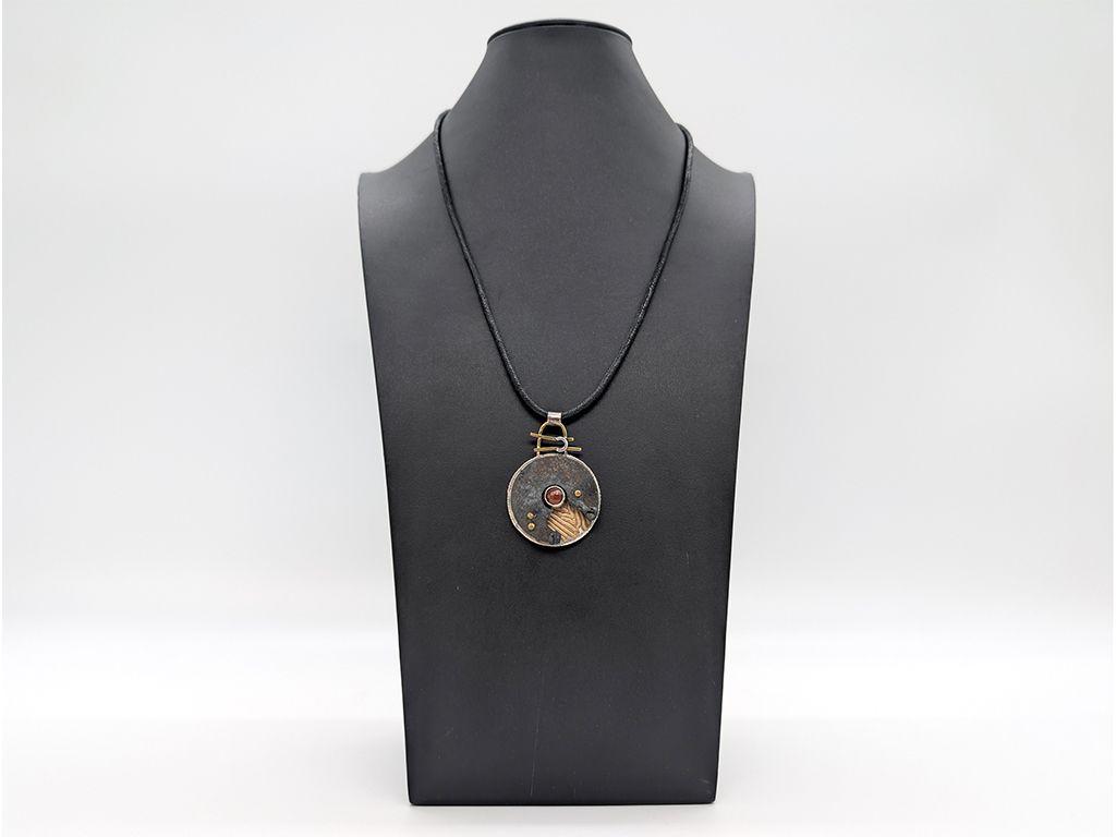 ''Beaver Bridge Washer Necklace'' by Judy Lee Carpen...