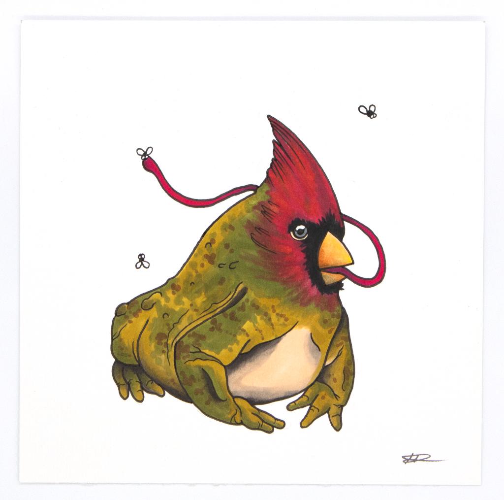 ''Larry'' original illustration by Hugh Deaver