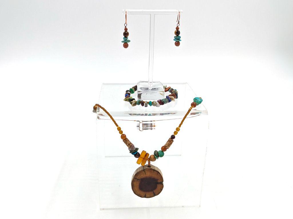 ''Driftwood Jewelry Set'' by Joanna Hanna