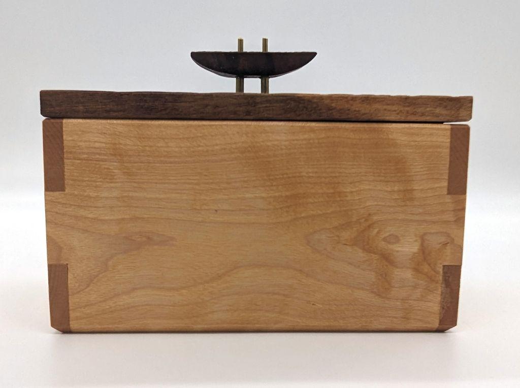 Maple and Walnut Box by Doug Stowe