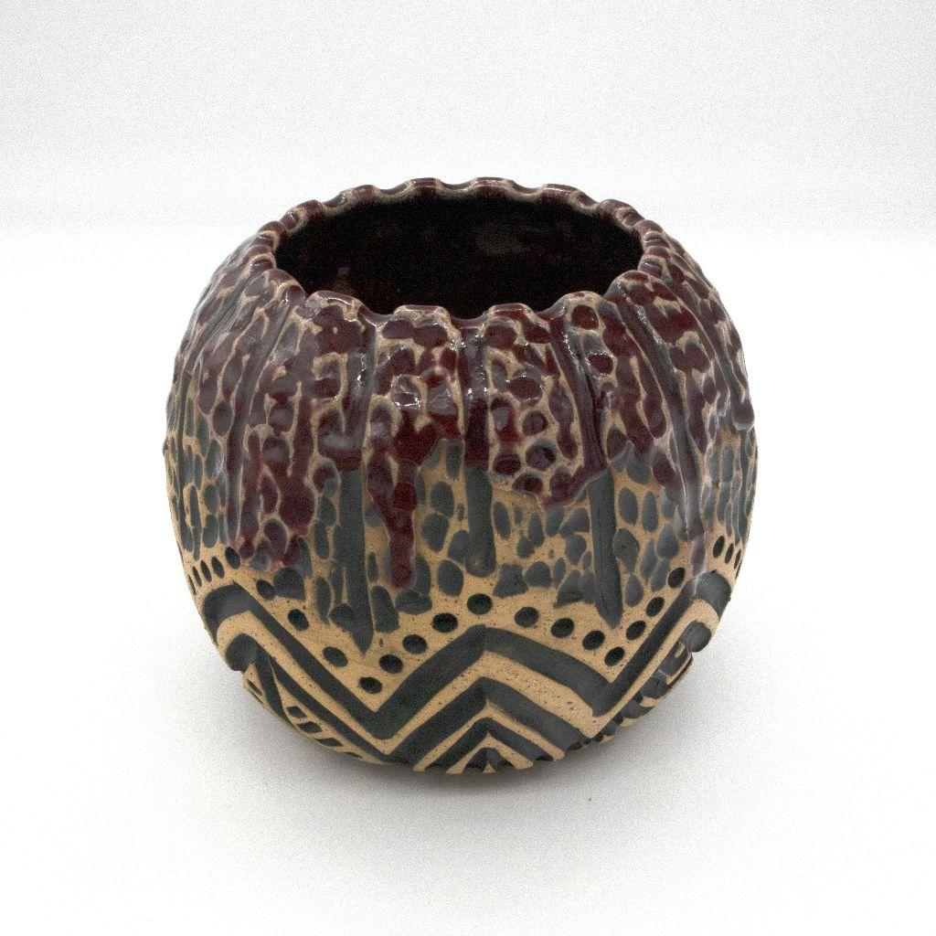 Textured Vessel by Stefani Christianson