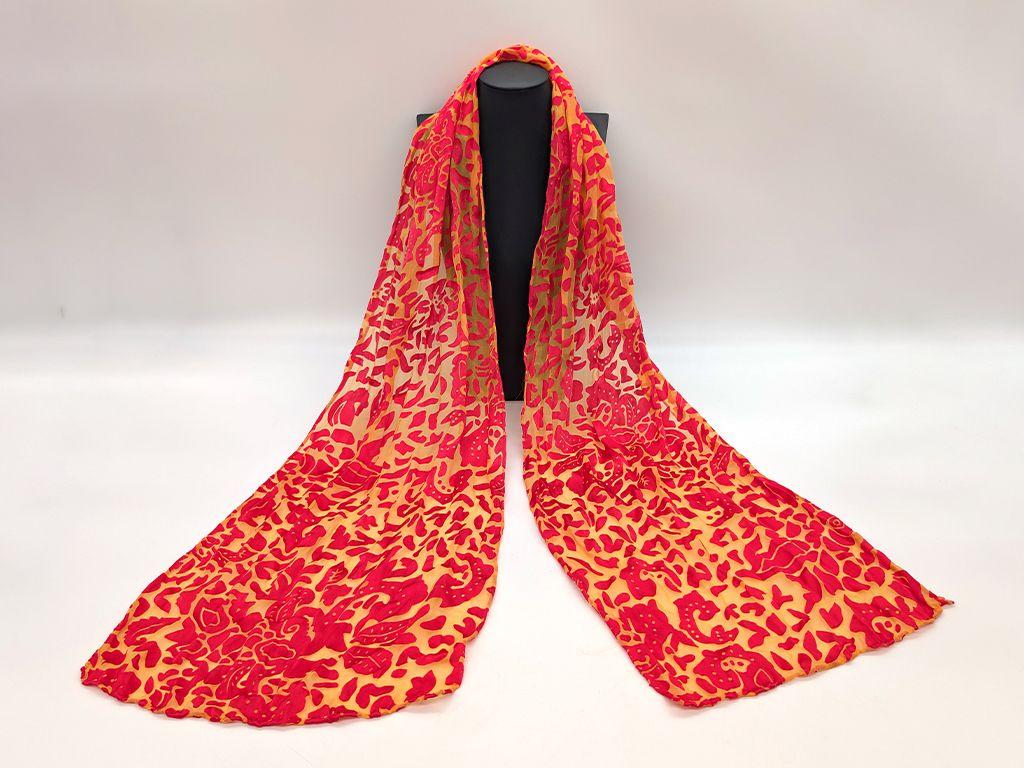 ''Rayon & Silk'' Scarf by Angela Robert