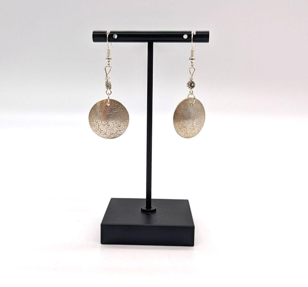 Sterling Silver Earrings by Faith Cleveland