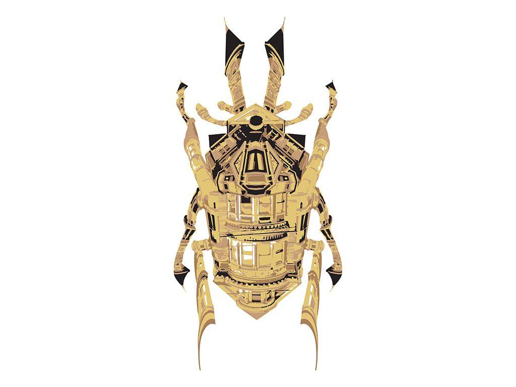 ''Victorian Beetle #1 Recolored'' by Alvar Jacomet