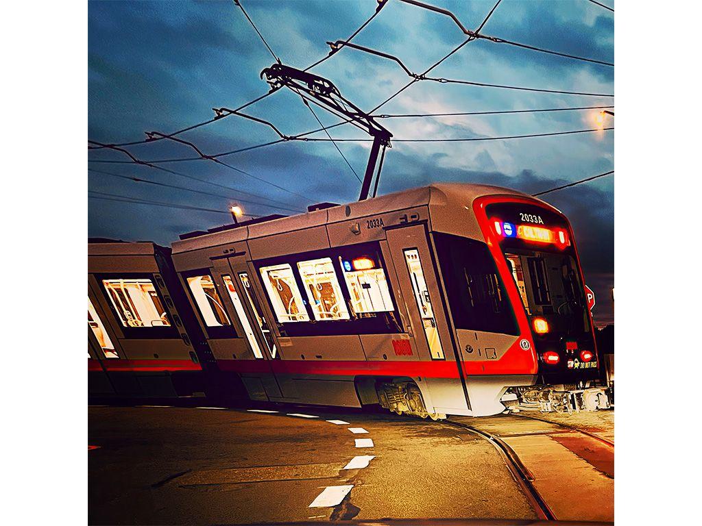 ''Muni Metro'' by Liz Mamorsky