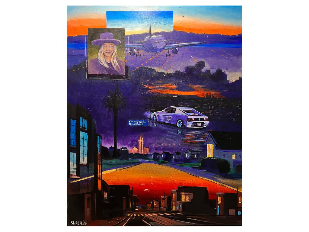 ''LA to the Bay.'' by Shrey Purohit