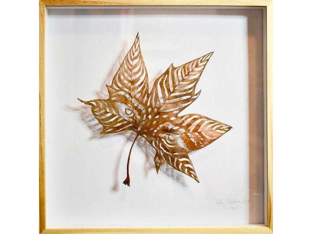 ''Leaf 1'' by Kay Weber