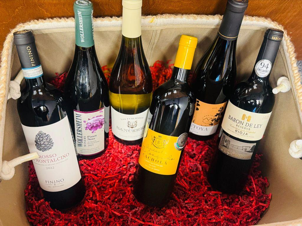 Wine Basket 2 - 6 Bottles