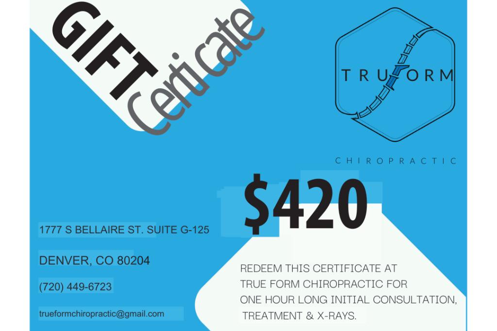 True Form Chiropractic 1-Hour Consultation