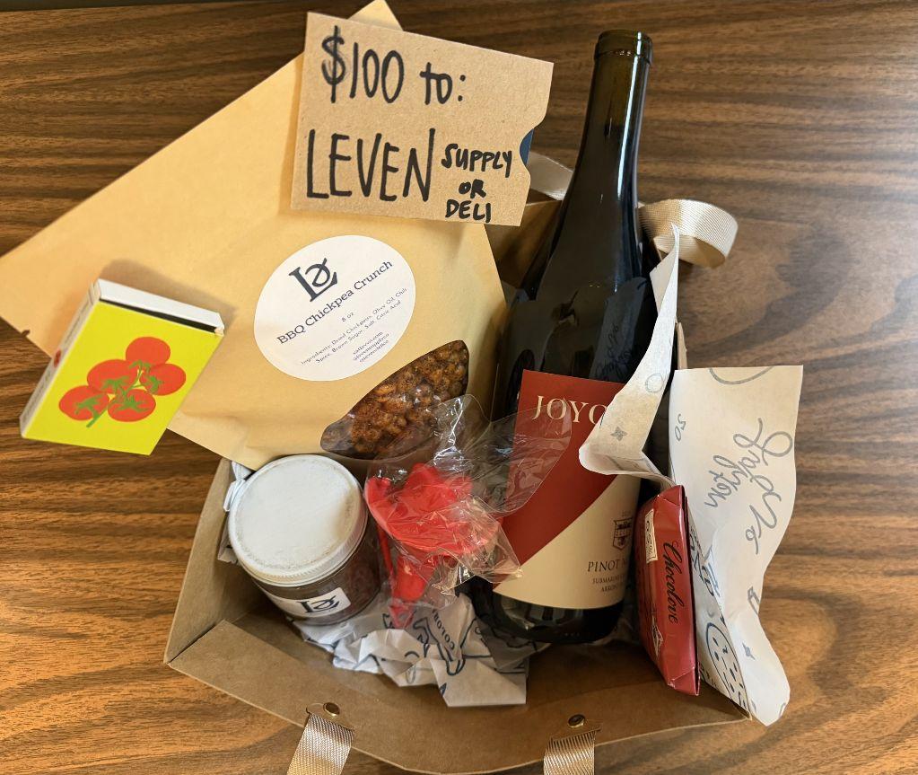 Leven $100 Gift Certificate & Gift Basket