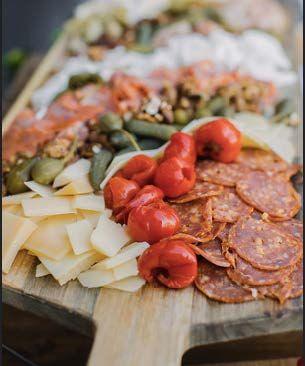Charcuterie Board + Wine for a DIY Cocktail Party by...