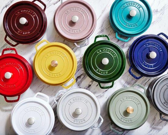 Staub 7-quart Enameled Cast Iron Round Dutch Oven