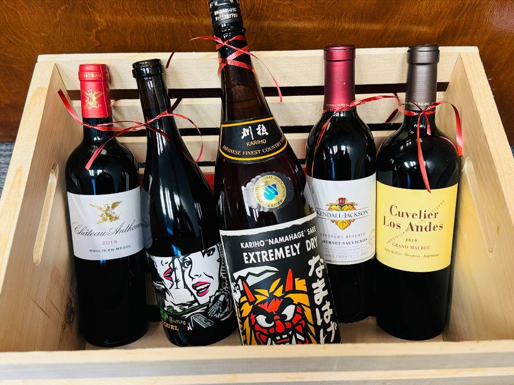 Wine Basket 4 - 6 Bottles