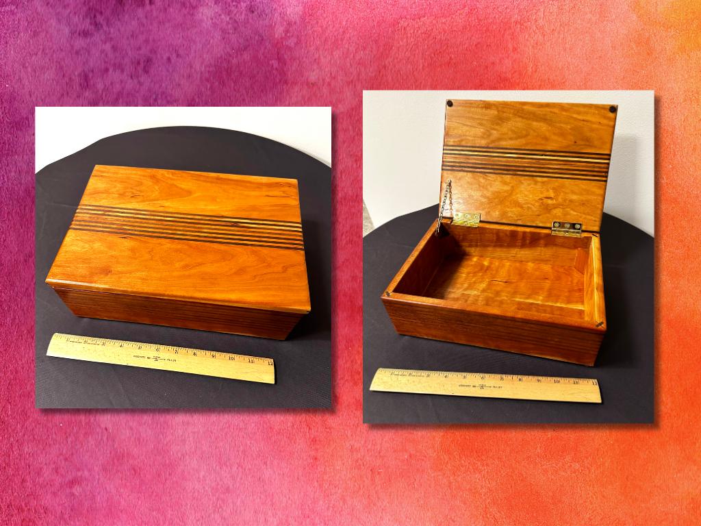 Handmade Wooden Keepsake Box