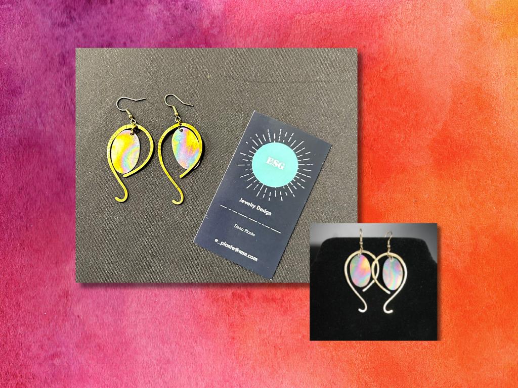 Earrings by Dr. Elena Plante, CCC-SLP