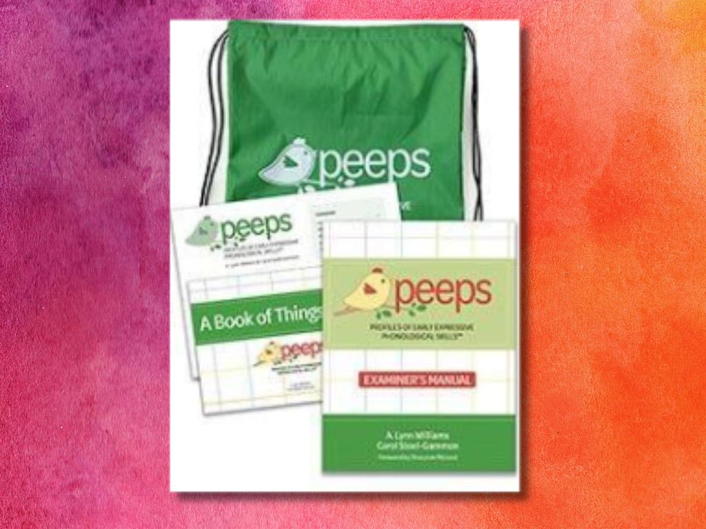 PEEPS Assessment Kit: Profiles of Early Expressive P...