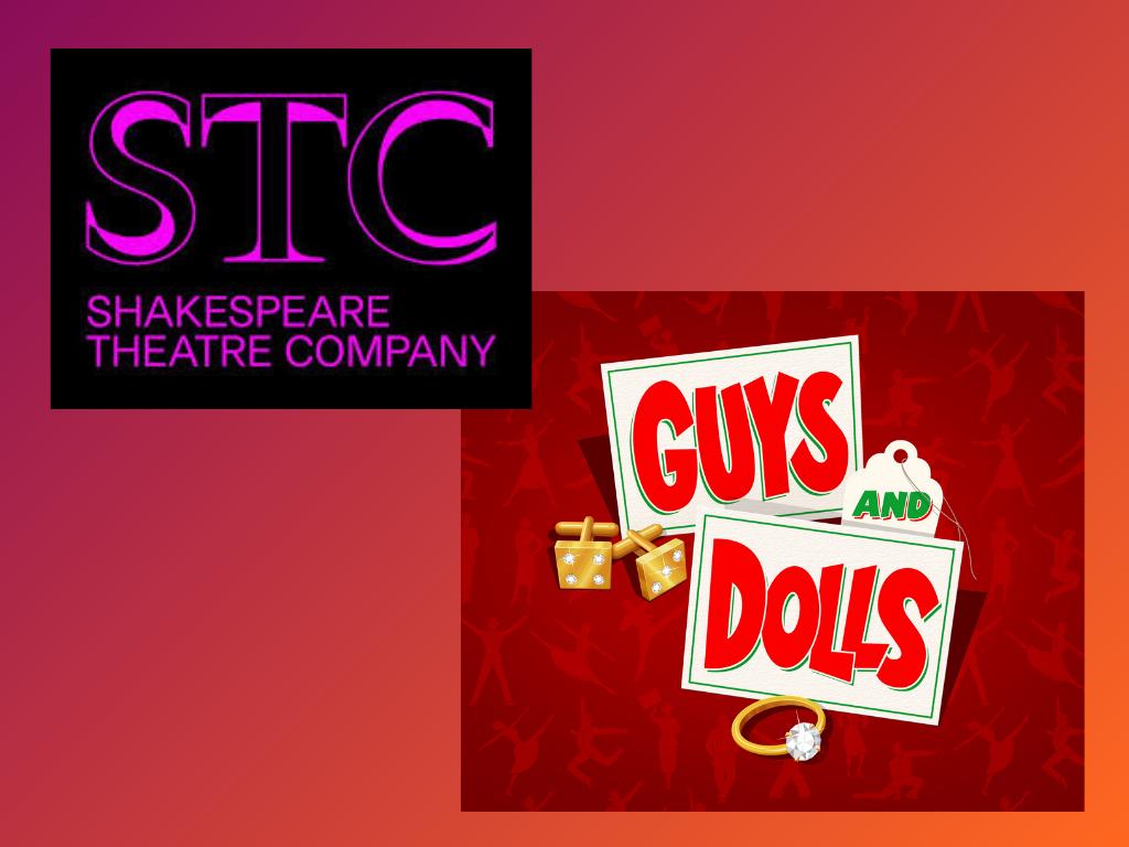 Two Tickets to Guys and Dolls by DC's Shakespeare Th...