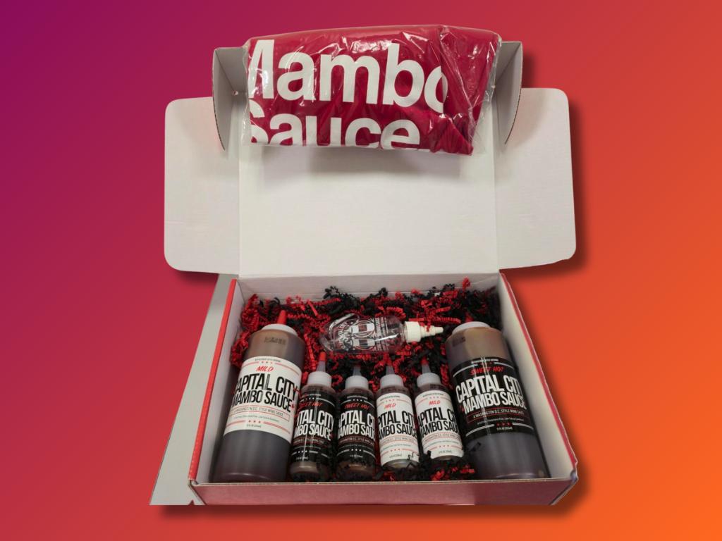 Capital City Mambo Sauce VIP Box & T-Shirt