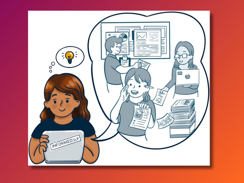 The Informed SLP + YOU in a CARTOON + SWAG